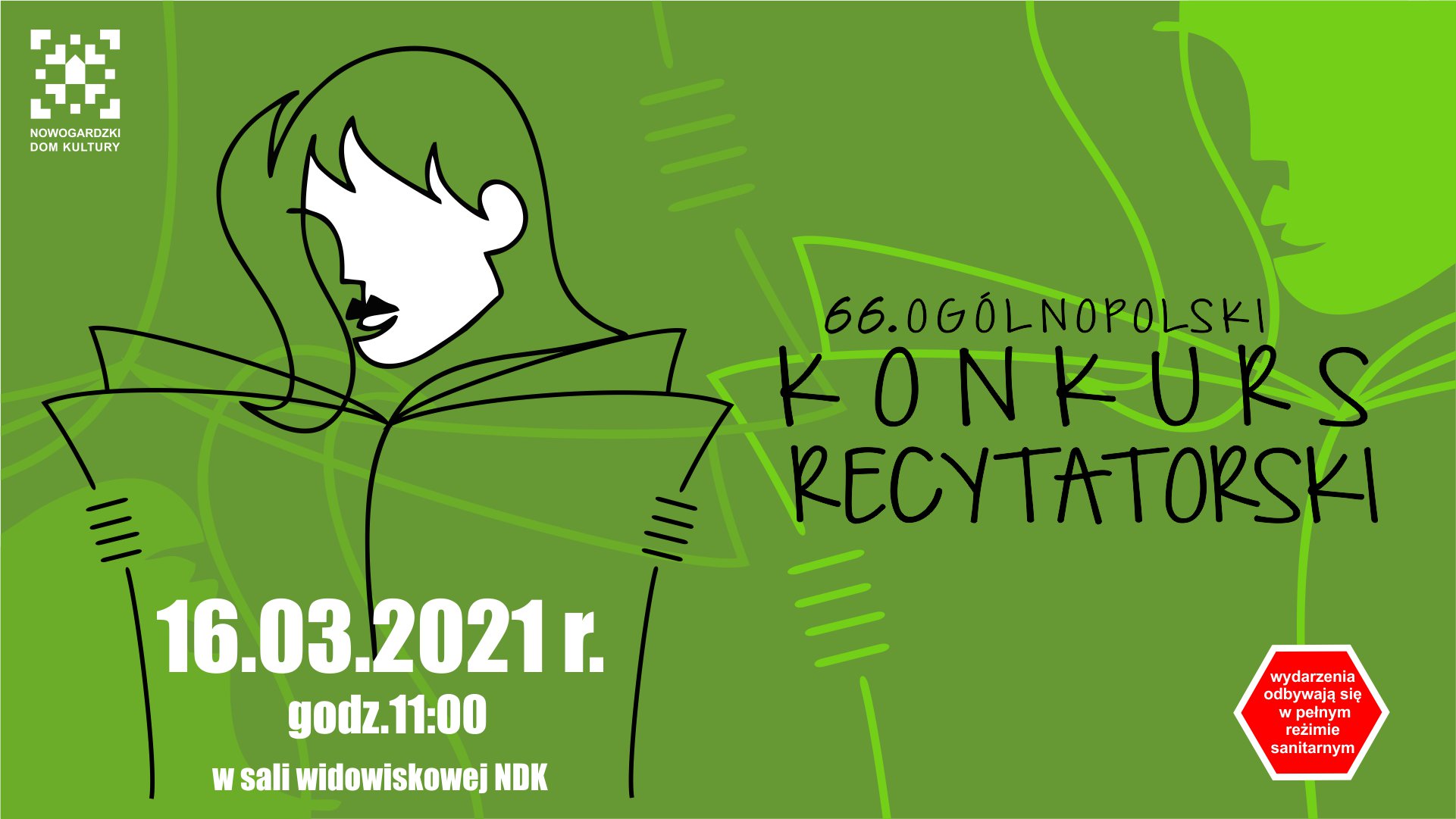 KONKURS | 66. OGÓLNOPOLSKI KONKURS RECYTATORSKI ARA